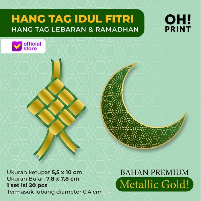 Hang Tag Idul Fitri Unik Hang Tag Lebaran Hang Tag Ramadhan