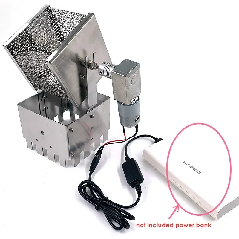 USB Coffee Roaster Portable Coffee Roasting Machine Stainless Steel Coffee Baking Roast Machine For