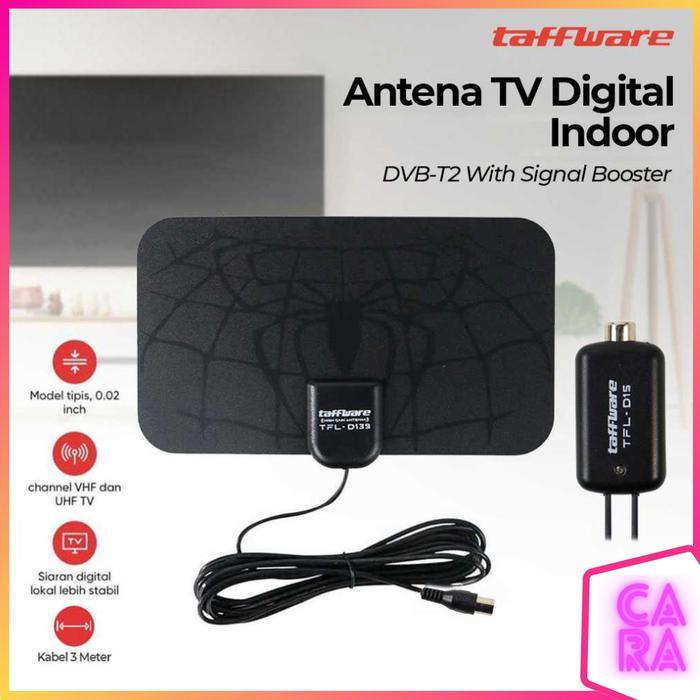 Antena Tv Digital Dvb-T2 25Db Signal Booster Tfl-D139