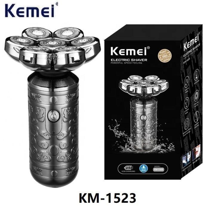 Kemei Km-1523 - 4D Electric Shaver Powerful Speed Feeling