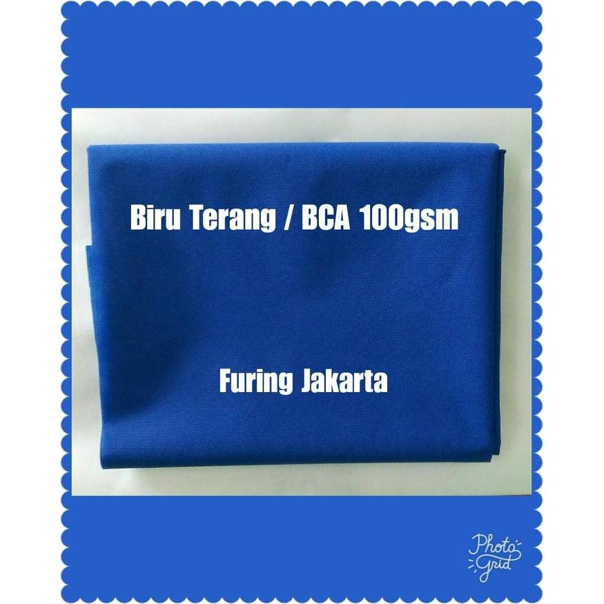 Biru Terang 100 Gsm, Kain Furing,Kain Spunbond