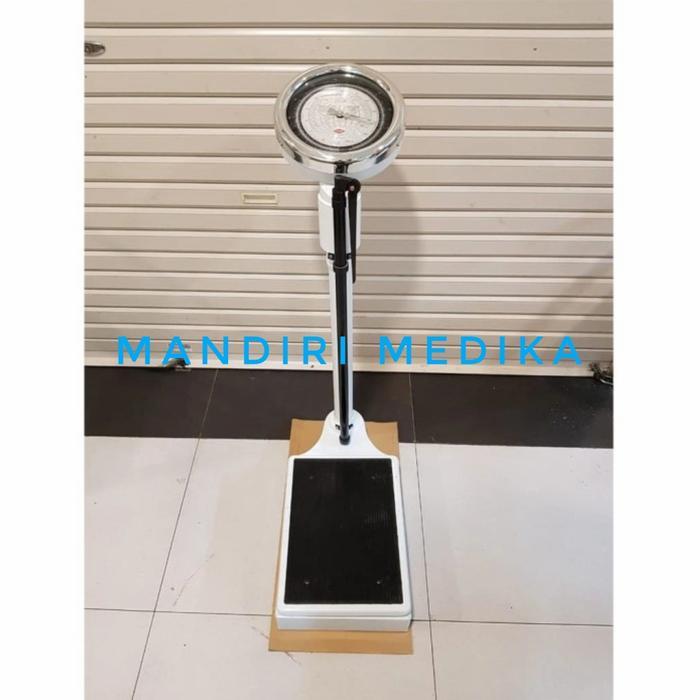 TIMBANGAN STANDARD RUMAH SAKIT BERAT + TINGGI BADAN ZT-120 SMIC ZT120