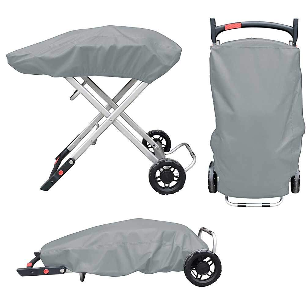 Grill Cover For Weber 9010001 Traveler Portable Gas Grill Heavy Duty