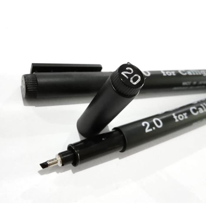 "New" SPIDOL CALLIGRAPHY SNOWMAN / PEN KALIGRAFI