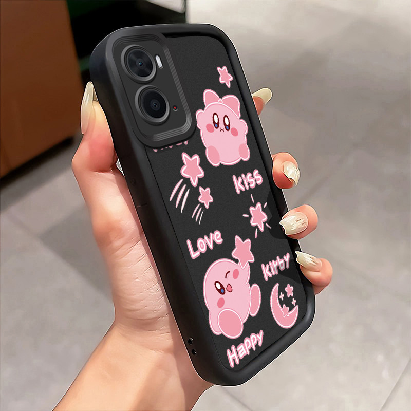 Casing Hp OPPO A36 OPPO A76 OPPO A96 Case Casing HP Boneka kartun Pola kasus ponsel tangga sederhana