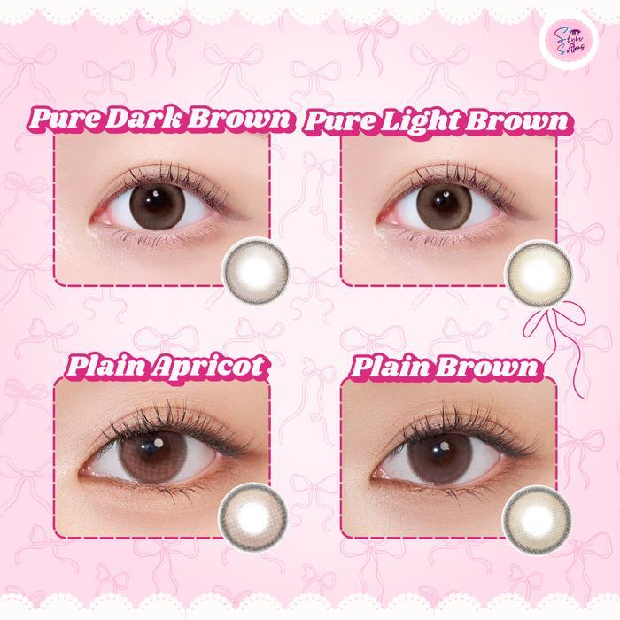 [Limited Edition] SOFTLENS ODDIS Brown Series & Eyeliner PERIPERA