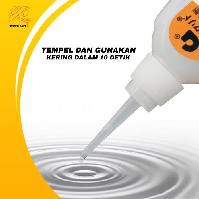 1 Box 50 PCS Lem G Lem Korea Cair Super Kuat Serbaguna Lem Power Glue Super Perekat Plastik Kayu
