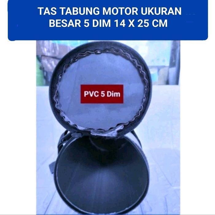 New Tabung Motor / Tas Jas Hujan Kuat Lapis Paralon Besar 5 Dim 14 X 25 Cm tas untuk