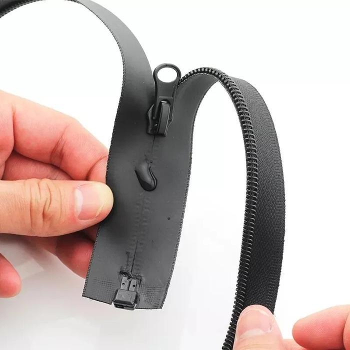 Resleting Jaket Zipper Waterproof Hitam 70 Cm