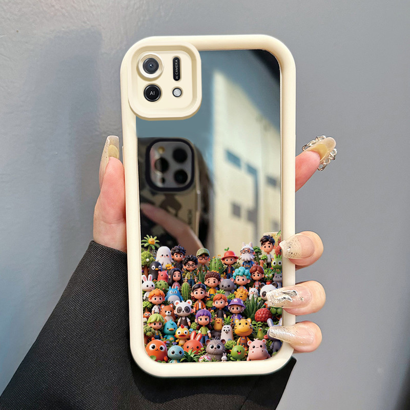 Casing Hp Untuk OPPO A16K OPPO A16E Case Koleksi Karakter Game Kasing silikon Cesing keras Tahan lam