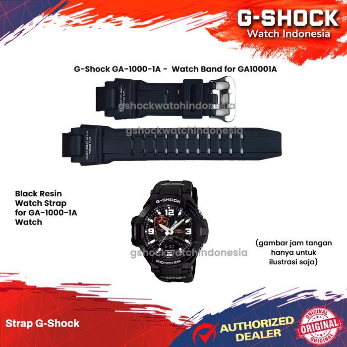 Ready Tali Strap G-Shock GA-1000-1A GA-1000 GA1000 Original