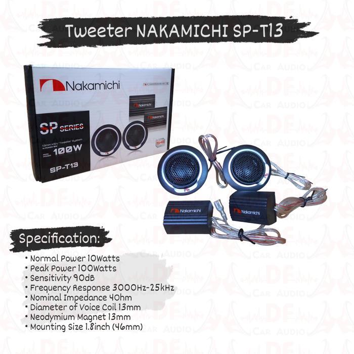 Ready Tweeter Mobil Nakamichi SP T13