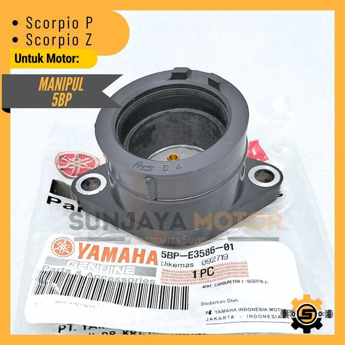 MANIFOLD 5BP INTAKE MANIPUL ORIGINAL YAMAHA SCORPIO P SCORPIO Z OLD SCORPIO Z NEW MANIPOL MANIFUL