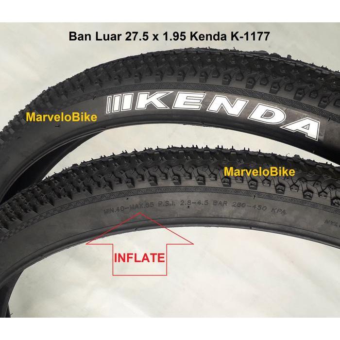 Ban Luar Sepeda 27.5 X 1.95 Kenda K-1177 Small Block