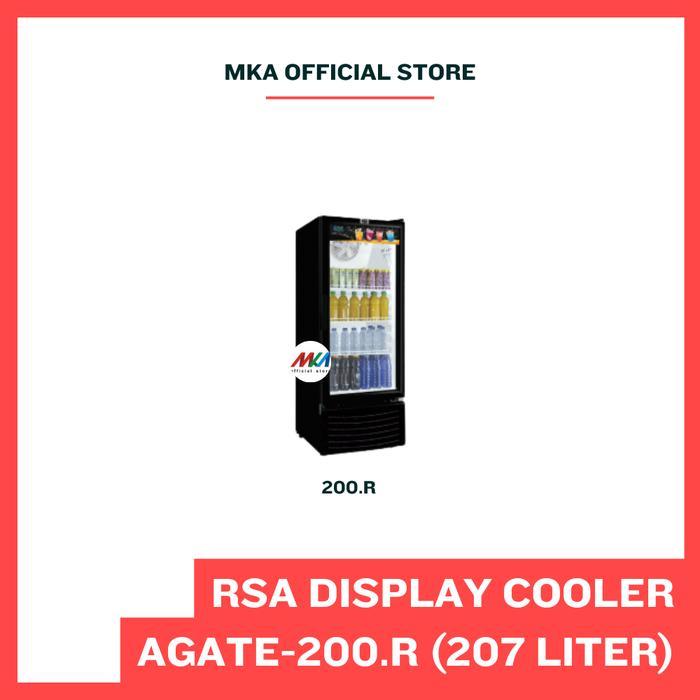 Display Cooler RSA Showcase Agate Series 200 - 320 liter / Agate-200.R / Agate 240.R / Agate-300.R /