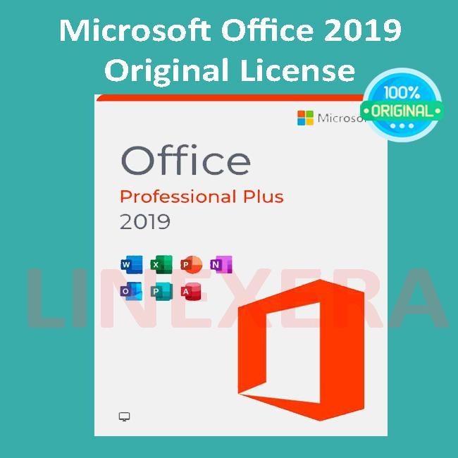 Microsoft Office 2019 Original Professional Plus License