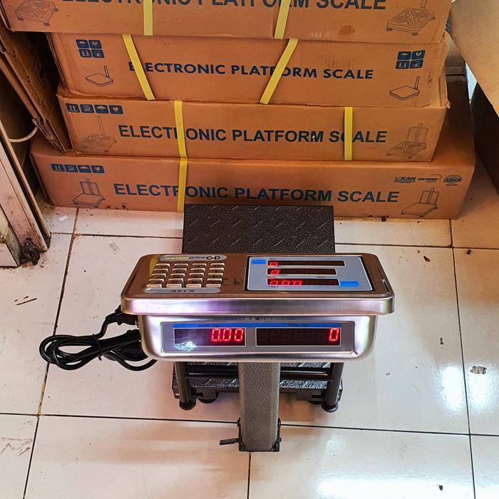 Timbangan Barang Digital 100Kg.Ekpedisi Paket, Timbangan Duduk 100 Kg Pasti Ori