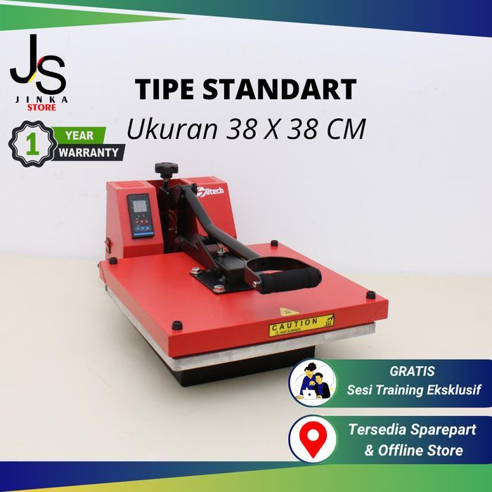 MESIN PRESS KAOS SLIDING 38X38 CM / MESIN PRESS DTF / MESIN PRESS POLYFLEX, DTF,DTG, TRANSFER PAPER