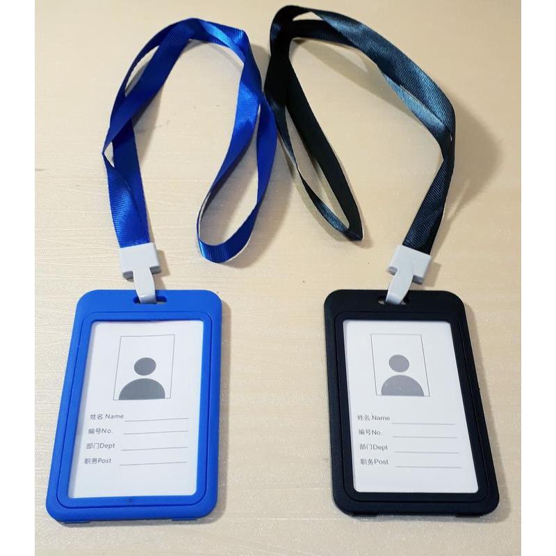 Tali Gantungan ID Card/Id Card Holder/Tempat ID Card 2 sisi-Termurah