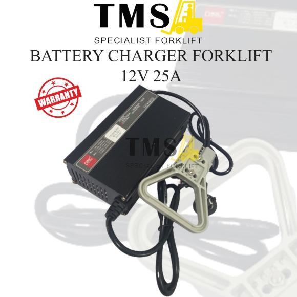 Casan Charger Battery Forklift Eletric Battery 12V 25A Forklift Pallet
