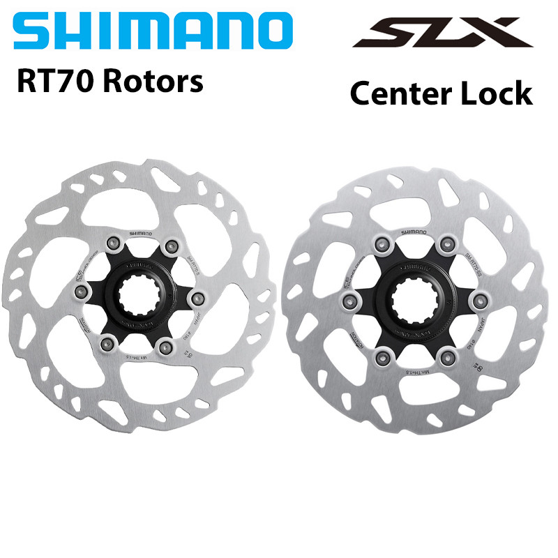STOK TERBATAS  SHIMANO SLX RT70 CENTER LOCK Disc Brake Rotor ICE TECHNOLOGIES 160MM 140MM for 105 R7
