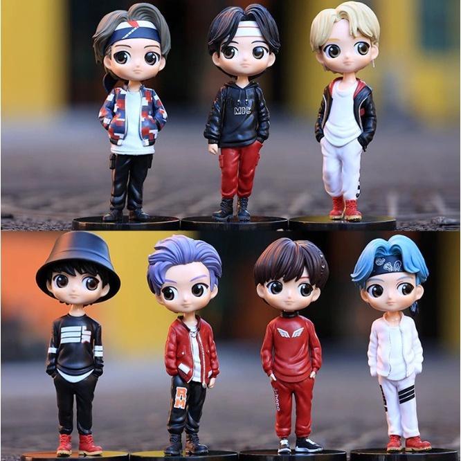 BERGARANSI BTS Action Figure V Jimin Suga Jk Figure Model BTS ARMY Action Figure