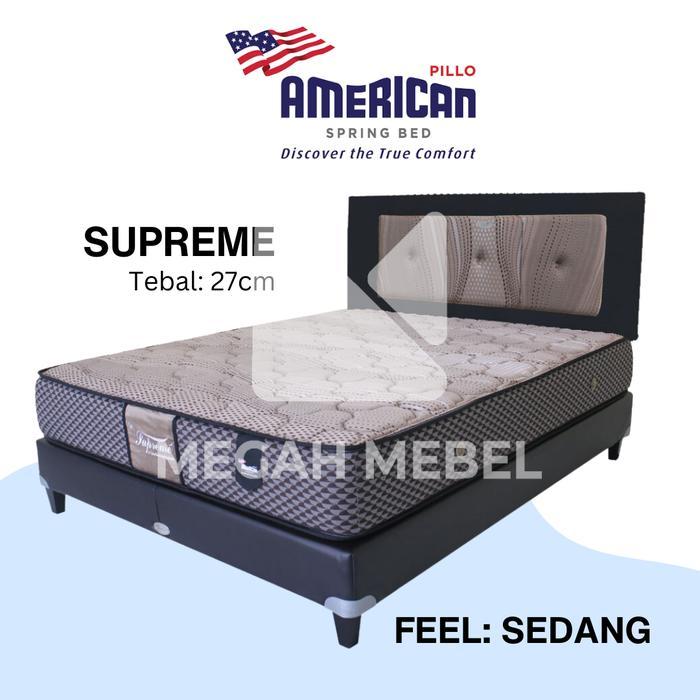 Spring Bed American Pillo Tipe Supreme (Matras Saja) - 180x200