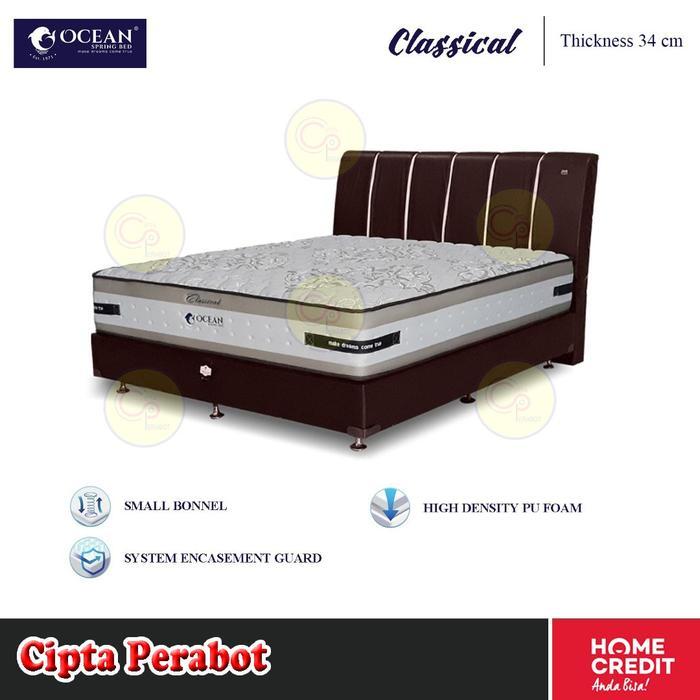 Fullset Tempat Tidur Spring Bed Ocean Classical 120 x 200