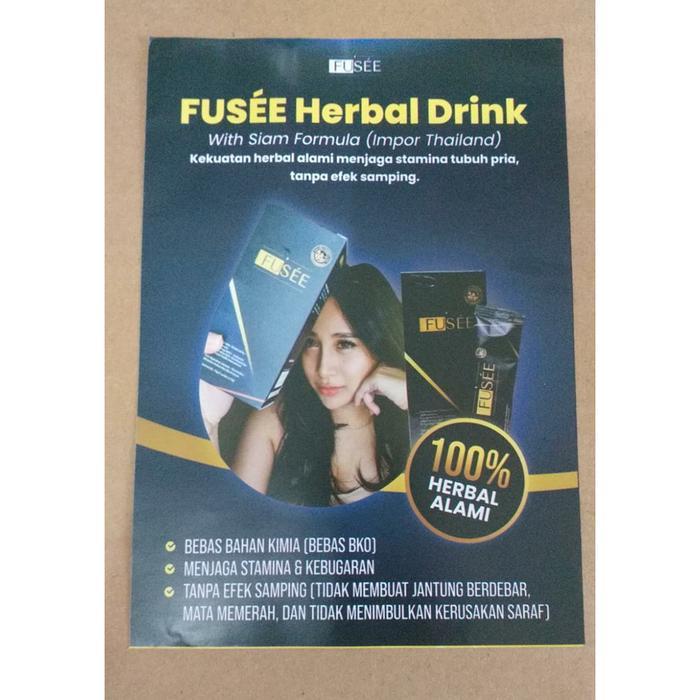 Fusee Herbal Drink Dengan Siam Formula Impor Thailand 100% Herbal Alami Bebas Bahan Kimia Menjaga