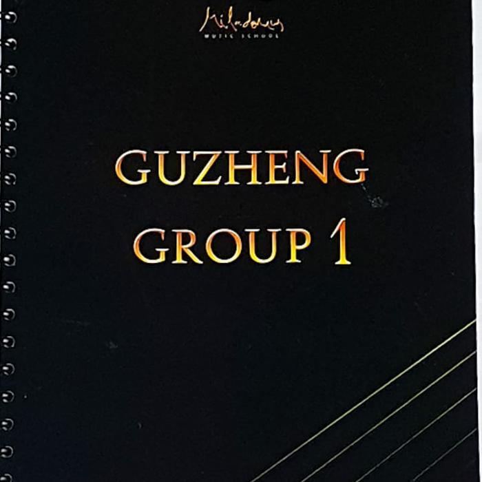 Buku guzheng atau kecapi "Guzheng Group 1"