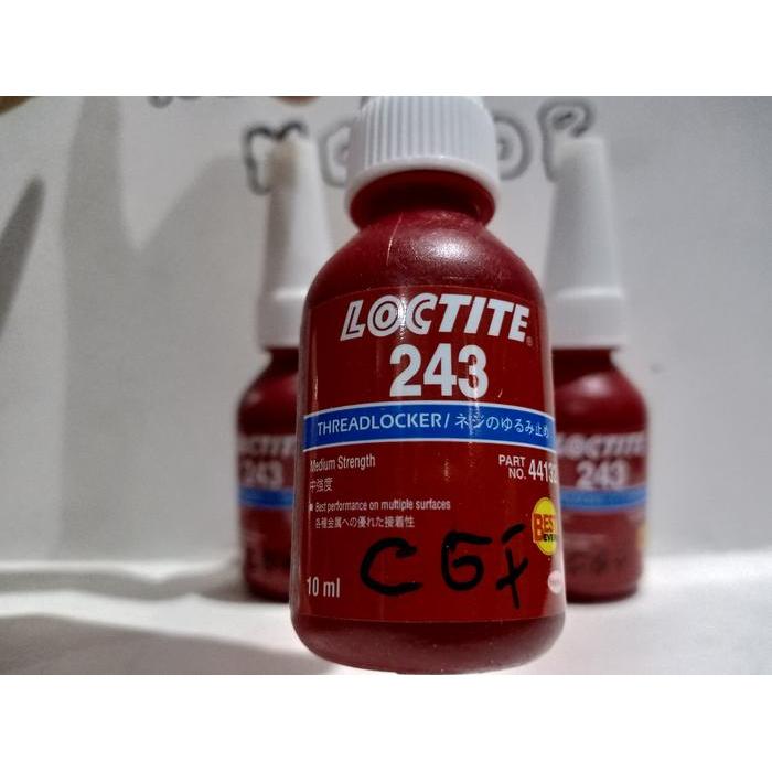 "New" LEM THREADLOCK LOCTITE 243 - THREADLOCK MEDIUM STRENGHT - LEM BAUT