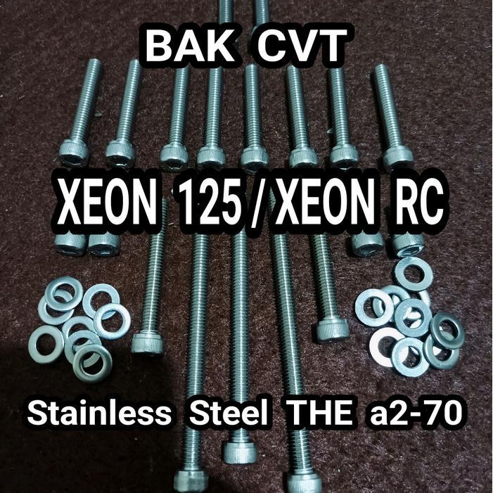 Baut Bak Cvt Xeon Rc Set L Stainless