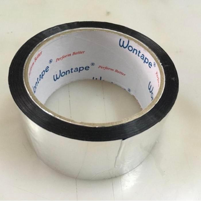 Duct tape metalizing merk wontape bukan aluminium