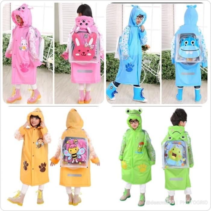 Jas Hujan Anak KARAKTER / Raincoat Mantel Hujan Anak Terusan Karakter
