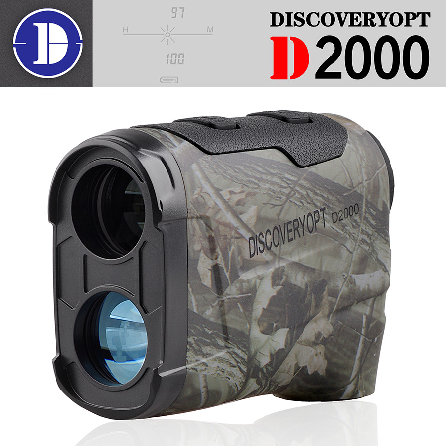 DISKON Discovery Camouflage Laser Rangefinder, 600, 800, 1200, 2000, 4000 Meters Upgraded Portable H