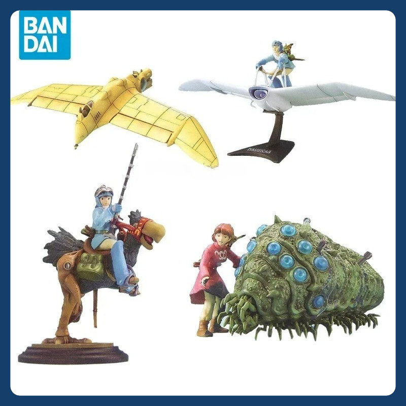 Bandai Original Anime Nausica of The Valley of The Wind Action Figure Chocobo Glider Laputa Flaptter