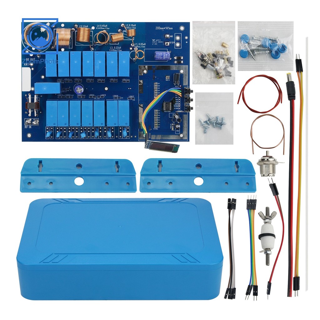 PROMO HARI INI  HamGeek Atu-150 1.9-54MHz HF Antenna Tuner Automatic Antenna Tuner 150W HF Tuner DIY