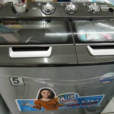 Sanken TW-1127GSL Mesin Cuci 2 Tabung [11 kg]