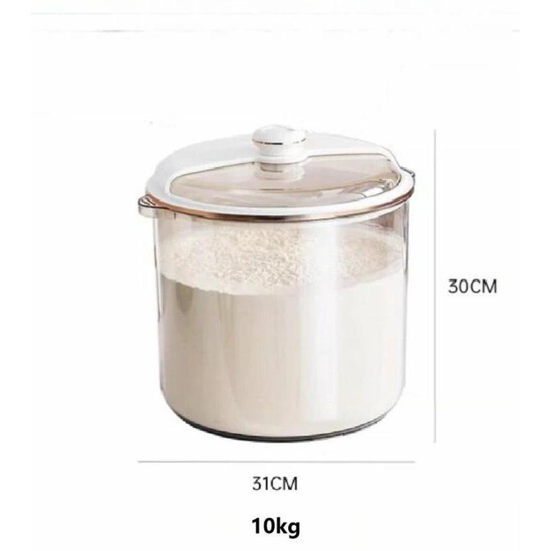 tempat beras Tempat Penyimpanan Beras Rice Dispenser Rice Box