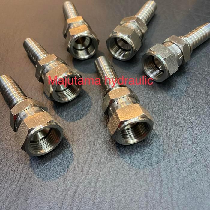 Populer 12-12 Nj Fitting Hose 3/4 Jic Stainless Terlaris