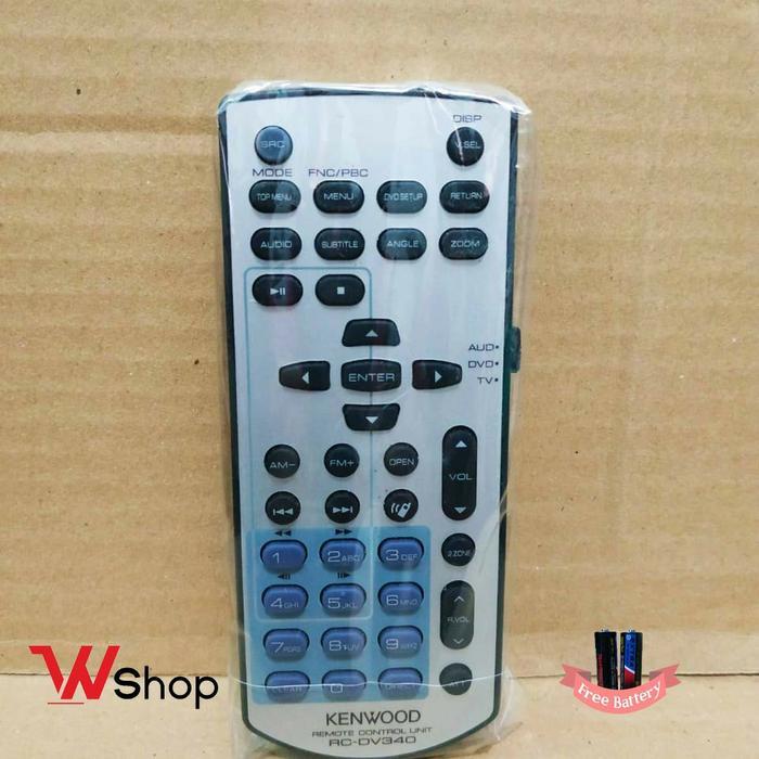 Ready REMOT TV DVD AUDIO MOBIL KENWOOD RC-DV340 ORIGINAL