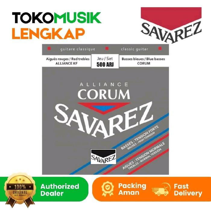 SALE Senar Gitar Klasik Savarez 500 ARJ Classic Guitar String Savarez 500 ARJ Nylon Savarez 500ARJ