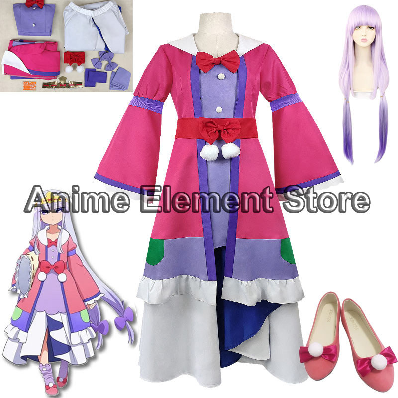 Anime Sleepy In The Demon Castle Maoujou De Oyasumi Syalis Cosplay Costume Women Cute Dress