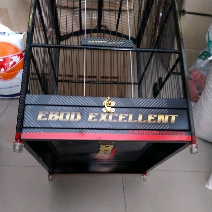 Sangkar kotak ebod decal no 2 jari jari fiber original ebod jaya Gratis Ongkir