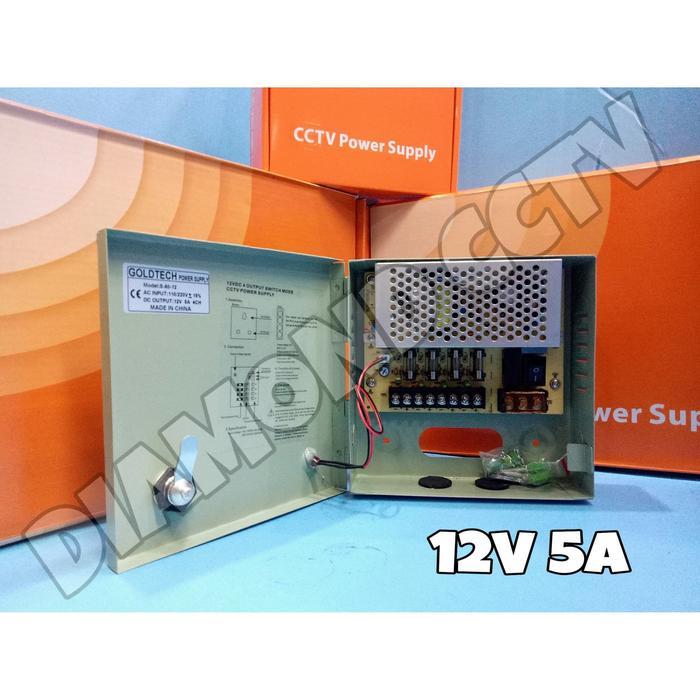 Ready Panel Cctv - Power Cctv - Power Supply Box 5 A