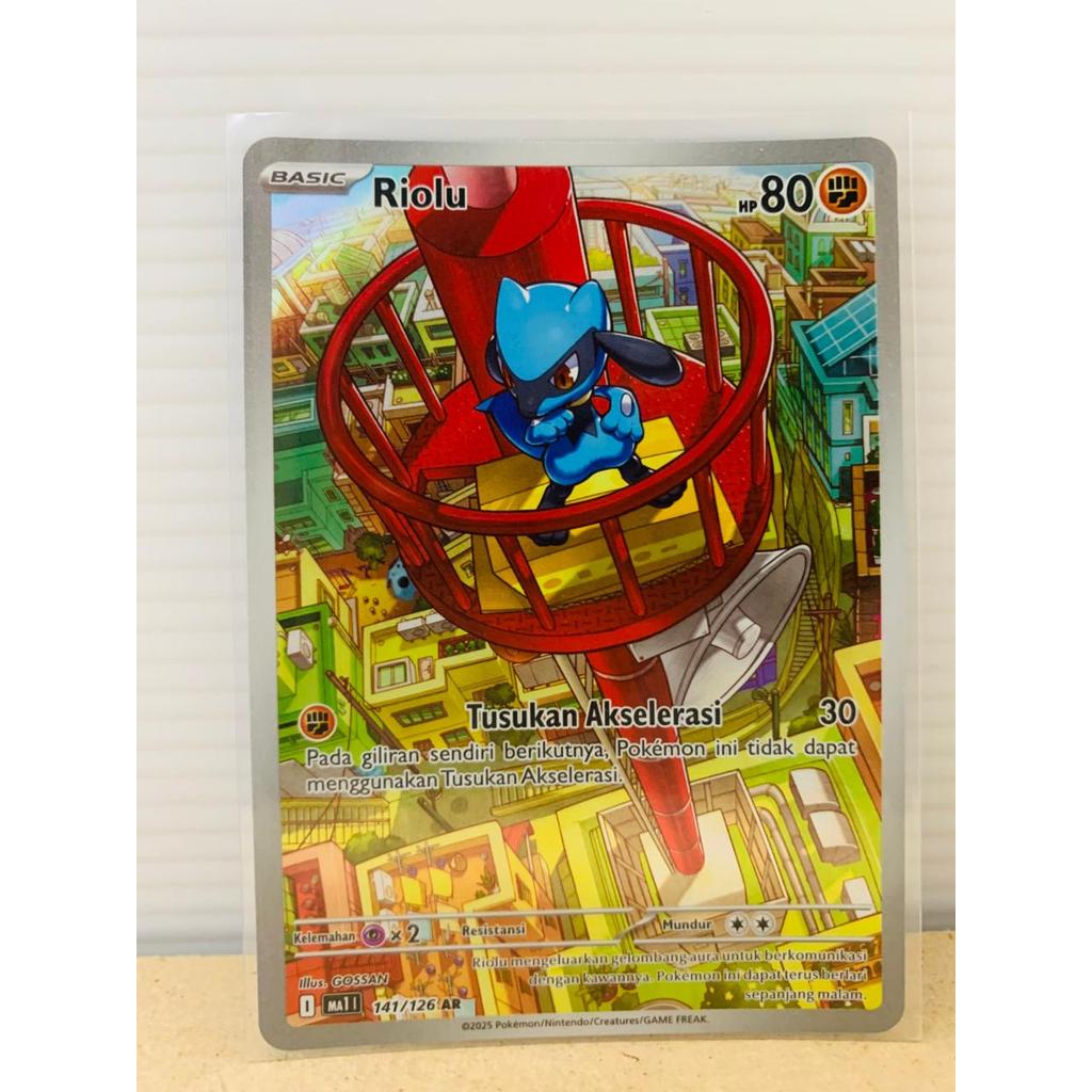 AR Riolu Mega Evolusi Pokemon Indonesia
