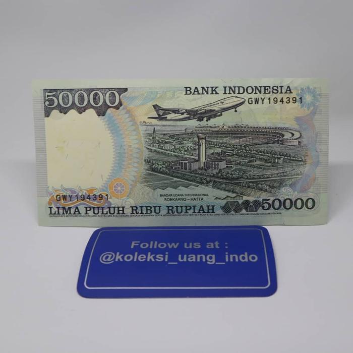 Uang Kuno 50000 Soeharto Gress