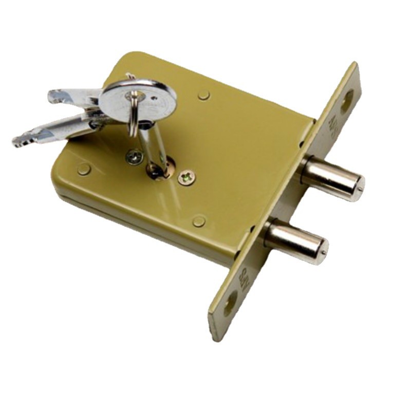 1 set DeadBolt Invisible Locks,prevent lock picking double bar invisible , mortise, tubewell