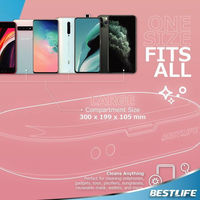 BESTLIFE UVC STERILIZER BOX PORTABLE / UVC STERILIZER HANDPHONE