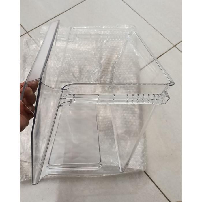 RAK BUAH DAN SAYURAN KULKAS 2 PINTU INVERTER LG SMALL MEDIUM TERBARU